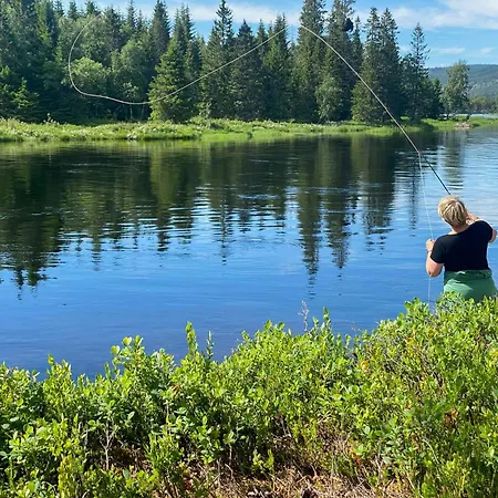 With Great Fishing At Trysilfjellet Tatil Evi Jordet