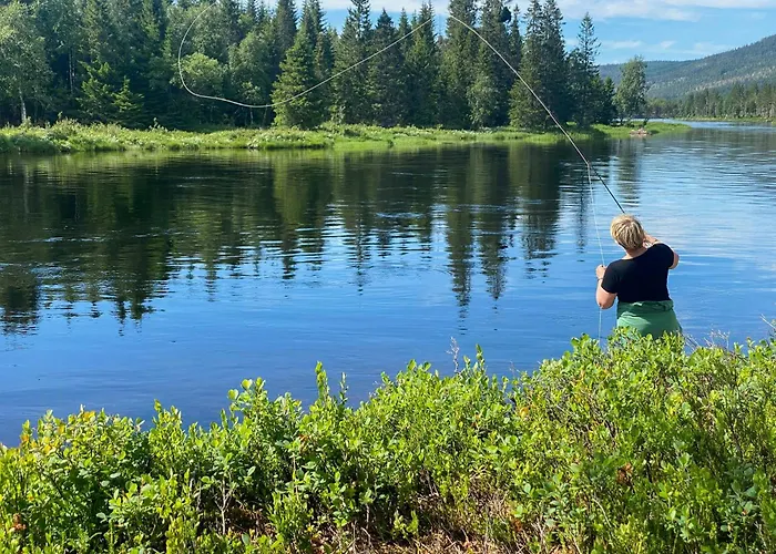 With Great Fishing At Trysilfjellet 펜션 Jordet